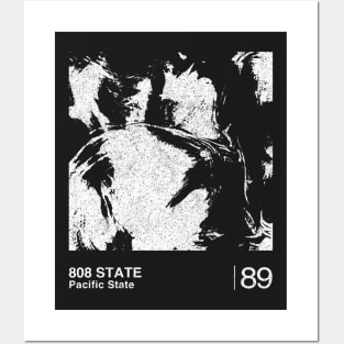 808 State / Minimalist Graphic Artwork Design Posters and Art